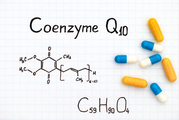 Coenzyme Q10 (CoQ10) Organic Structure