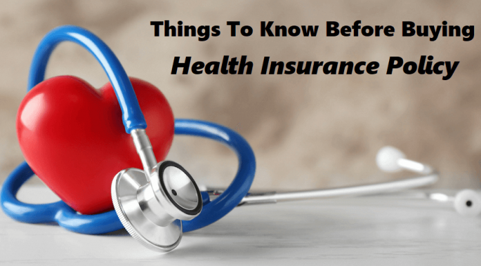 Things To Know Before Buying A Health Insurance Policy Health Insurance in India