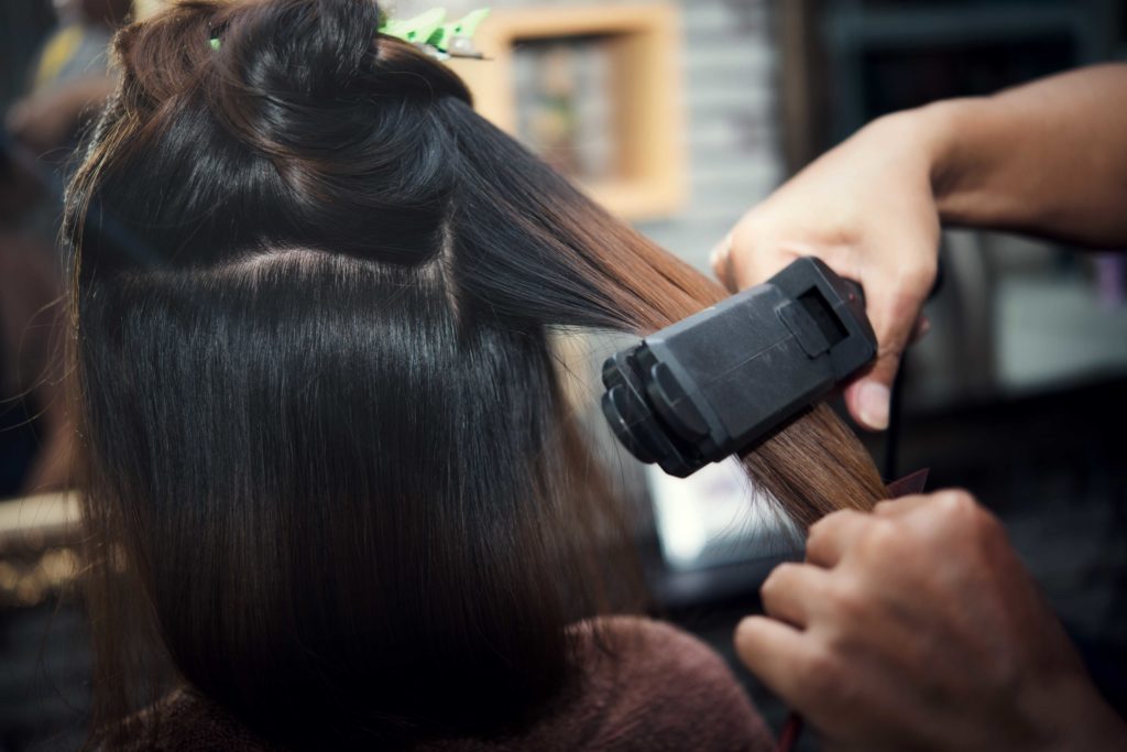 Use of Heat Styling Tools
